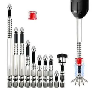 High Magnetic Screwdriver Drill Bit Set-10Pcs Fixion Tools K5 Non-Slip Bit High Magnetic Screwdriver Drill Bit Set-10Pcs Fixion Tools K5 Non-Slip Bit