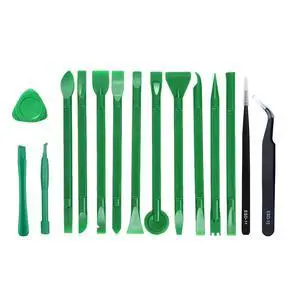 15 Pcs Antistatic Spudger Plastic Opening Pry Tool SetSuitable for any touch screen or case Cleaning Scraper Prying and Opening Tool for Laptop Tablet iPhone ipad Cell Phone Green 15 Pcs Antistatic Spudger Plastic Opening Pry Tool SetSuitable for any touch screen or case Cleaning Scraper Prying and Opening Tool for Laptop Tablet iPhone ipad Cell Phone Green