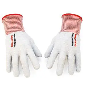 2 Pairs Anti-Static Work Gloves, Carbon Fiber Car Wrap Gloves for Electronic Device Repair Professionals, the Application of Vinyl Wrap, Window Tint, Touchscreen Gloves, Breathable & Durable 2 Pairs Anti-Static Work Gloves, Carbon Fiber Car Wrap Gloves for Electronic Device Repair Professionals, the Application of Vinyl Wrap, Window Tint, Touchscreen Gloves, Breathable & Durable