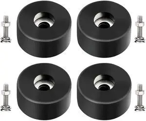4 Pack 192310GS Anti Vibration Rubber Feet with Stainless Steel Nuts & Washers Universal Air Compressor Isolation Pads for Generators, Pressure Washers, Speaker Cabinets, Washing Machine, Furniture 4 Pack 192310GS Anti Vibration Rubber Feet with Stainless Steel Nuts & Washers Universal Air Compressor Isolation Pads for Generators, Pressure Washers, Speaker Cabinets, Washing Machine, Furniture