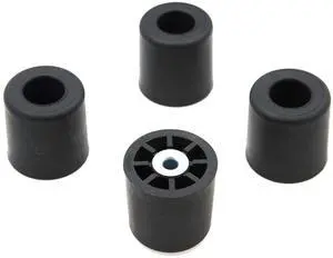 4 Large Round Cylinder Rubber FEET #1-1.375 H x 1.375- D Made in USA, Perfect for Furniture, Sofas, Tables, Chairs, desks and Other Large Items. 4 Large Round Cylinder Rubber FEET #1-1.375 H x 1.375- D Made in USA, Perfect for Furniture, Sofas, Tables, Chairs, desks and Other Large Items.