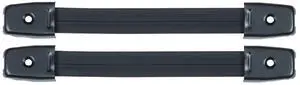 RH-0570BK-2-A Strap Handle with Black End Caps - Set of 2 RH-0570BK-2-A Strap Handle with Black End Caps - Set of 2