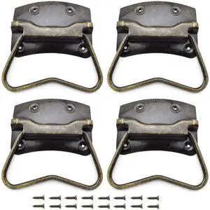 4 Pack Antique Bronze Wooden Box Puller Handles 4 Pack Antique Bronze Wooden Box Puller Handles