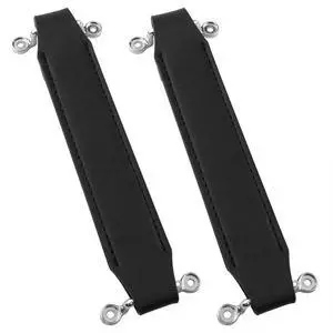2 Pcs Black Guitar Case Handle Replacement 2 Pcs Black Guitar Case Handle Replacement