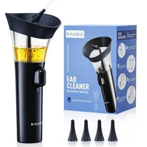 Ear Cleaner, Manual Wax Removal Kit, One-Hand Flushing, Blue Ear Cleaner, Manual Wax Removal Kit, One-Hand Flushing, Blue
