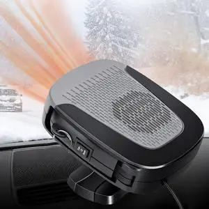 Car Heater,12V 150W Portable Fast Heating Auto Windshield Defogger and Defroster 360 Degree Rotary Automobile Windscreen Heater Plug into Cigarette Lighter for Car RV SUV Car Heater,12V 150W Portable Fast Heating Auto Windshield Defogger and Defroster 360 Degree Rotary Automobile Windscreen Heater Plug into Cigarette Lighter for Car RV SUV