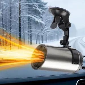 Car Heater, 12V Portable Car Heater that Plugs into Cigarette Lighter, Defroster for Car Windshield, 2 in 1 Heating & Cooling Fast Heating Defrost Defogger with Suction Holder Car Heater, 12V Portable Car Heater that Plugs into Cigarette Lighter, Defroster for Car Windshield, 2 in 1 Heating & Cooling Fast Heating Defrost Defogger with Suction Holder