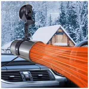 Car Heater, 2-in-1 Windshield Defogger and Defroster That Plugs into Cigarette Lighter, 12V 150W Portable Fast Heating & Cooling Air Blower, Car Defroster with Suction Holder Car Heater, 2-in-1 Windshield Defogger and Defroster That Plugs into Cigarette Lighter, 12V 150W Portable Fast Heating & Cooling Air Blower, Car Defroster with Suction Holder