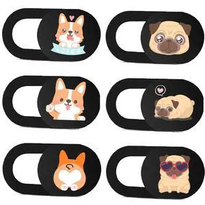 Webcam Cover Slide Ultra Thin Laptop Camera Privacy Protect, Pug Webcam Cover Slide Ultra Thin Laptop Camera Privacy Protect, Pug