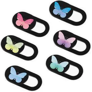 Webcam Cover Slide Ultra Thin Laptop Camera Privacy, 6 Butterfly Webcam Cover Slide Ultra Thin Laptop Camera Privacy, 6 Butterfly