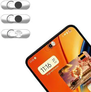 3 Pack Ultra Thin Front Camera Privacy Slider Cover 3 Pack Ultra Thin Front Camera Privacy Slider Cover