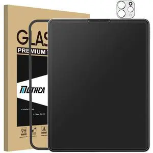 Matte Glass Screen Protector for iPad Pro 12.9-inch 6th/5th/4th/3rd Generation(2022/2021/2020/2018 Models) Anti-Glare & Anti-Fingerprint No Dazzling 9H Tempered Glass, Smooth as Silk Matte Glass Screen Protector for iPad Pro 12.9-inch 6th/5th/4th/3rd Generation(2022/2021/2020/2018 Models) Anti-Glare & Anti-Fingerprint No Dazzling 9H Tempered Glass, Smooth as Silk