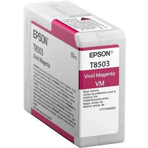 T850300 T850 UltraChrome HD Vivid Magenta -Ink T850300 T850 UltraChrome HD Vivid Magenta -Ink