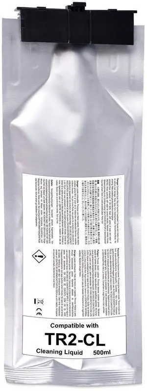 Compatible TR2 Cleaning Liquid Pouch Replacement for Roland TrueVIS TR2 Printers SG-300 SG-540 SG2-300 SG2-540 SG2-640 SG3-300 SG3-540 VG-540 VG-640 VG2-540/640 VG3-540 VG3-640 (TR2-CL 500mL) Compatible TR2 Cleaning Liquid Pouch Replacement for Roland TrueVIS TR2 Printers SG-300 SG-540 SG2-300 SG2-540 SG2-640 SG3-300 SG3-540 VG-540 VG-640 VG2-540/640 VG3-540 VG3-640 (TR2-CL 500mL)