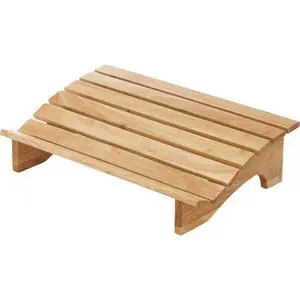 PaletteLife Wooden Footrest, D11.42 xW17.72 xH4.93 (29x45x12.5cm), 1x1.5 ft, Medium, Natural Ashwood, Ergonomic Design PaletteLife Wooden Footrest, D11.42 xW17.72 xH4.93 (29x45x12.5cm), 1x1.5 ft, Medium, Natural Ashwood, Ergonomic Design