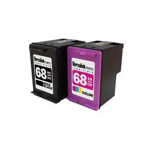Nano 68 MS MICR Black & 68 CS Tri-Color Cartridges for Check Printing - Value Combo - Compatible with HP Envy 6152e, 6155e, 6552e, 6555e, 6558 Nano 68 MS MICR Black & 68 CS Tri-Color Cartridges for Check Printing - Value Combo - Compatible with HP Envy 6152e, 6155e, 6552e, 6555e, 6558