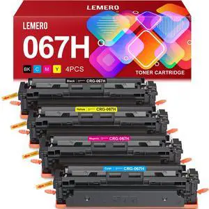 067H Toner Compatible for Canon 067H 067 Toner Cartridges Set Work for Canon MF656Cdw MF654Cdw MF653Cdw LBP632Cdw MF652Cdw Printer (BCMY 4-Pack of 067H 067 Toner) 067H Toner Compatible for Canon 067H 067 Toner Cartridges Set Work for Canon MF656Cdw MF654Cdw MF653Cdw LBP632Cdw MF652Cdw Printer (BCMY 4-Pack of 067H 067 Toner)