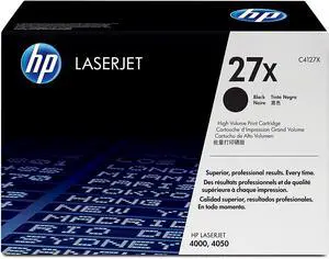 27X Black High Yield Toner Cartridge 27X Black High Yield Toner Cartridge