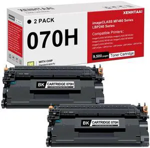 070H Toner Cartridge 2 Pack Compatible for Canon 070H 070 Toner Cartridge crg-070h Work for ImageCLASS MF461dw MF462dw MF465dw LBP243dw LBP266dw LBP247dw Printers (9500 Pages,Black) 070H Toner Cartridge 2 Pack Compatible for Canon 070H 070 Toner Cartridge crg-070h Work for ImageCLASS MF461dw MF462dw MF465dw LBP243dw LBP266dw LBP247dw Printers (9500 Pages,Black)