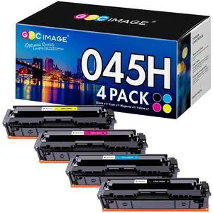 Compatible Toner Cartridge Replacement for Canon 045 Toner Cartridges 045h CRG-045H for Color ImageCLASS MF634Cdw MF632Cdw LBP612Cdw LBP613Cdw MF632 MF634 Series Printer Tray(4-Pack) Compatible Toner Cartridge Replacement for Canon 045 Toner Cartridges 045h CRG-045H for Color ImageCLASS MF634Cdw MF632Cdw LBP612Cdw LBP613Cdw MF632 MF634 Series Printer Tray(4-Pack)