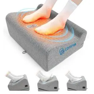 2026 Under Desk Foot Rest at Work with Graphene Fast Heat Cloth,Ergonomic Heated Foot Stand,2 Heights & 3 Heat & 3 Vibration,Heel Support for Back Leg Pain Relief,Office Home,Gift Men Women 2026 Under Desk Foot Rest at Work with Graphene Fast Heat Cloth,Ergonomic Heated Foot Stand,2 Heights & 3 Heat & 3 Vibration,Heel Support for Back Leg Pain Relief,Office Home,Gift Men Women
