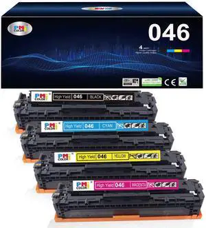 046 Black,Cyan,Magenta,Yellow Toner Cartridges Replacement for Canon 046 | CRG-046 Toner Fit for with Color ImageCLASS MF733Cdw,LBP654Cdw, MF731Cdw, MF735Cdw laser printer 046 Black,Cyan,Magenta,Yellow Toner Cartridges Replacement for Canon 046 | CRG-046 Toner Fit for with Color ImageCLASS MF733Cdw,LBP654Cdw, MF731Cdw, MF735Cdw laser printer