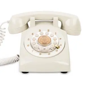 Bluetooth Retro Phone - Classic Bluetooth Landline Telephone with Speakerphone & USB Rechargeable, Hands-Free Calling & Music Playback for Home Office, Living Room, Bedside (Beige) Bluetooth Retro Phone - Classic Bluetooth Landline Telephone with Speakerphone & USB Rechargeable, Hands-Free Calling & Music Playback for Home Office, Living Room, Bedside (Beige)