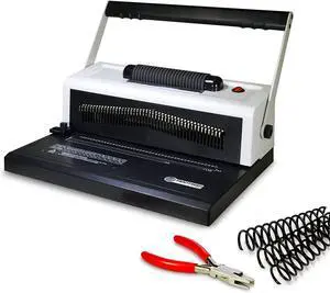 S25A Coilbind Coil Punch & Binding Machine Free Crimper & 8mm Plastic COILS Box of 100pcs S25A Coilbind Coil Punch & Binding Machine Free Crimper & 8mm Plastic COILS Box of 100pcs