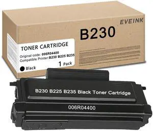 B230 B225 B235 Black Toner Cartridge with New Chip | Replacement for Xerox 006R04400 Black Toner Cartridge Work with B230 B225 B235 Printer(1-Pack,3000 Pages) B230 B225 B235 Black Toner Cartridge with New Chip | Replacement for Xerox 006R04400 Black Toner Cartridge Work with B230 B225 B235 Printer(1-Pack,3000 Pages)