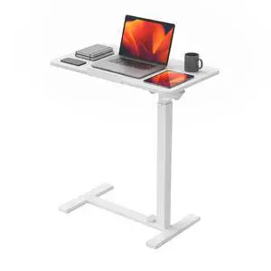 Adjustable Rolling Desk, Standing Desks, Overbed Table | Mobile Hidden Wheels, Portable Laptop Computer Workstation, Bed Sofa Couch Use, Milk Adjustable Rolling Desk, Standing Desks, Overbed Table | Mobile Hidden Wheels, Portable Laptop Computer Workstation, Bed Sofa Couch Use, Milk