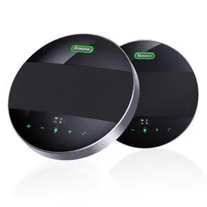 MagiCall-EX Bluetooth Conference Speakerphone, Daisy Chain/Use Alone up to 30 attendees, Bluetooth/Wireless/USB Microphone, 360°Voice Pickup Noise Cancelling for Conference Call Large Meeting MagiCall-EX Bluetooth Conference Speakerphone, Daisy Chain/Use Alone up to 30 attendees, Bluetooth/Wireless/USB Microphone, 360°Voice Pickup Noise Cancelling for Conference Call Large Meeting