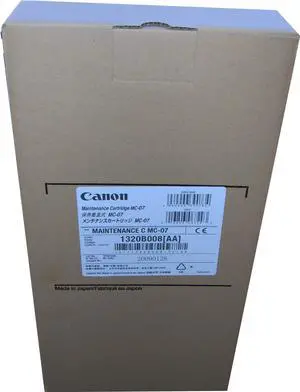 Maintenance Cartridge Mc-07 Maintenance Cartridge Mc-07