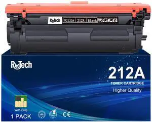 212A Black Toner Cartridge,Remanufactured for HP 212X 212 W2120A,1 Pack | Compatible for HP Color LaserJet Enterprise M554 m554dn M555 M555dn Flow MFP M578 Printer,with Smart Chip,No Fading 212A Black Toner Cartridge,Remanufactured for HP 212X 212 W2120A,1 Pack | Compatible for HP Color LaserJet Enterprise M554 m554dn M555 M555dn Flow MFP M578 Printer,with Smart Chip,No Fading