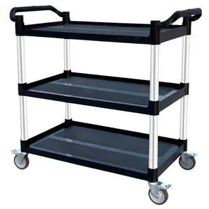 3-Tier Rolling Utility Cart with Wheels, 510 lbs Capacity Service Cart, Commercial Kitchen Cart with 4 Lockable Swivel Casters for Restaurant/Home/Warehouse/Office (34 x 17 x 37 in) 3-Tier Rolling Utility Cart with Wheels, 510 lbs Capacity Service Cart, Commercial Kitchen Cart with 4 Lockable Swivel Casters for Restaurant/Home/Warehouse/Office (34 x 17 x 37 in)