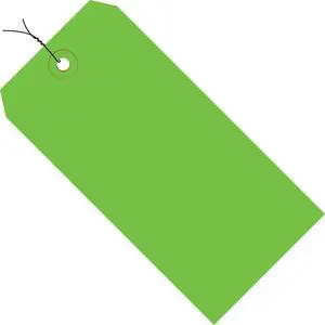 Shipping Tags Green, 4.75"L x 2.375"W 1000-Pack | Colored Shipment Tag & Labels for Packing, Moving and Storage Shipping Tags Green, 4.75"L x 2.375"W 1000-Pack | Colored Shipment Tag & Labels for Packing, Moving and Storage