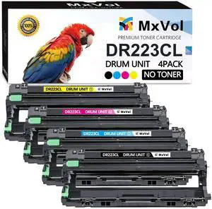 DR223CL Drum Unit Set Replacement for Brother DR223CL DR-223CL DR223 | for HL-L3210CW HL-L3270CDW MFC-L3770CDW MFC-L3750CDW HL-L3230CDW HL-L3290CDW MFC-L3710CW,Black Cyan Magenta Yellow, No Toner DR223CL Drum Unit Set Replacement for Brother DR223CL DR-223CL DR223 | for HL-L3210CW HL-L3270CDW MFC-L3770CDW MFC-L3750CDW HL-L3230CDW HL-L3290CDW MFC-L3710CW,Black Cyan Magenta Yellow, No Toner