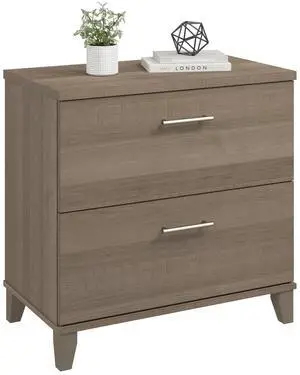 2 Drawer Lateral File Cabinet, Letter and Legal-Size Document Storage for Home or Professional Office, Somerset Collection, Ash Gray 2 Drawer Lateral File Cabinet, Letter and Legal-Size Document Storage for Home or Professional Office, Somerset Collection, Ash Gray