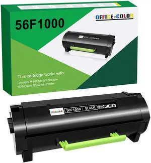56F1000 Toner Cartridge Replacement for Lexmark MS321 MS421 MS521 | MS321dn MS421dw MS521dn MS521de MS521ade MS621dn, MX321 MX421 MX522 MX622 MX622adhe MX521 56F1000 Toner Cartridge Replacement for Lexmark MS321 MS421 MS521 | MS321dn MS421dw MS521dn MS521de MS521ade MS621dn, MX321 MX421 MX522 MX622 MX622adhe MX521
