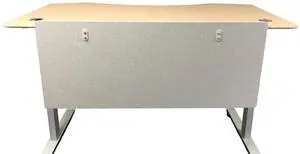 Artsonic 54-Inch Dual-Use Modesty Vanity Panel Divider Made of Polyester Fiber with Clamps for Standing Desk (54", Beige) Artsonic 54-Inch Dual-Use Modesty Vanity Panel Divider Made of Polyester Fiber with Clamps for Standing Desk (54", Beige)