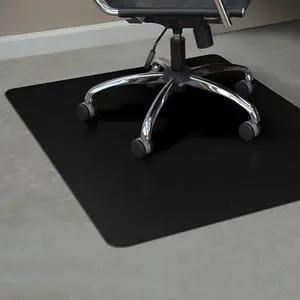 Rectangle Hard Floor Chair Mat, 36-Inch by 48-Inch, Black Rectangle Hard Floor Chair Mat, 36-Inch by 48-Inch, Black