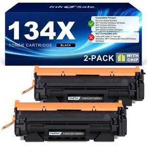 134X 134A Black Toner Cartridge Replacement for HP 134A 134X W1340A W1340X | for Laser Jet m209dw m209d MFP m234sdw m234d M235sdw M207dw m209 m234 m235 m207 Printer ink, High Yield 2,500 Pages, 2-Pack 134X 134A Black Toner Cartridge Replacement for HP 134A 134X W1340A W1340X | for Laser Jet m209dw m209d MFP m234sdw m234d M235sdw M207dw m209 m234 m235 m207 Printer ink, High Yield 2,500 Pages, 2-Pack