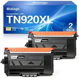 TN920XL TN920 Toner HL-L6210DW MFC-L5915DW Compatible for Brother TN 920XL TN920XXL TN920UXXL TN-920XL HL-L5210DW HL-L6210DW MFC-L5915DW HL-L6210DWT HL-L5210DN HL-L5210DWT Printer (2 Pack, Black) TN920XL TN920 Toner HL-L6210DW MFC-L5915DW Compatible for Brother TN 920XL TN920XXL TN920UXXL TN-920XL HL-L5210DW HL-L6210DW MFC-L5915DW HL-L6210DWT HL-L5210DN HL-L5210DWT Printer (2 Pack, Black)