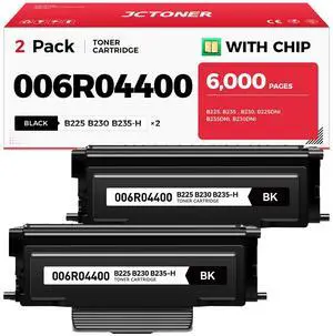 B230 B225 B235 Black High Capacity Toner Cartridge 006R04400 2-Pack Replacement for Xerox 006R04399 006r04400 006r04401 Toner Compatible with Xerox B230 B225 B235 B230DNI B225DNI B235DNI Laser Printer B230 B225 B235 Black High Capacity Toner Cartridge 006R04400 2-Pack Replacement for Xerox 006R04399 006r04400 006r04401 Toner Compatible with Xerox B230 B225 B235 B230DNI B225DNI B235DNI Laser Printer