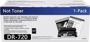 DR-720 DR720 Drum Unit Replacement for Brother DR 720 MFC-8910DW HL-5470DW HL-6180DW MFC-8510DN MFC-8710DW MFC-8950DW Printer Black 1 Pack (not Include Toner) DR-720 DR720 Drum Unit Replacement for Brother DR 720 MFC-8910DW HL-5470DW HL-6180DW MFC-8510DN MFC-8710DW MFC-8950DW Printer Black 1 Pack (not Include Toner)