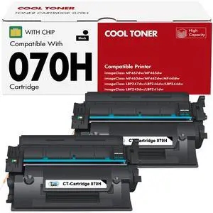 070H 070 Black Toner Cartridge for Canon 070H 070 MF465dw Toner CRG070H | Compatible for Canon CRG-070H ImageCLASS MF465dw MF462DW LBP247dw LBP240 LBP246dw MF460 MF462 LBP247 LBP246 Printer Ink 070H 070 Black Toner Cartridge for Canon 070H 070 MF465dw Toner CRG070H | Compatible for Canon CRG-070H ImageCLASS MF465dw MF462DW LBP247dw LBP240 LBP246dw MF460 MF462 LBP247 LBP246 Printer Ink
