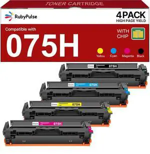 075H 11000 High Pages for 075H 075 Toner Cartridges Compatible for Canon ImageCLASS MF660c MF662Cdw MF663Cdw MF665Cdw LBP640c LBP646Cdw LBP647Cdw Printers (Black Cyan Yellow Magenta) 075H 11000 High Pages for 075H 075 Toner Cartridges Compatible for Canon ImageCLASS MF660c MF662Cdw MF663Cdw MF665Cdw LBP640c LBP646Cdw LBP647Cdw Printers (Black Cyan Yellow Magenta)