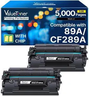 89A Toner Cartridge Black (High Yield 5,000 Pages) Compatible for HP 89A | CF289A for HP 89X CF289X for HP LaserJet M507 M507dn M507n M507X M507dng M528 M528dn M528f M528Z M528C Printer (2-Pack) 89A Toner Cartridge Black (High Yield 5,000 Pages) Compatible for HP 89A | CF289A for HP 89X CF289X for HP LaserJet M507 M507dn M507n M507X M507dng M528 M528dn M528f M528Z M528C Printer (2-Pack)