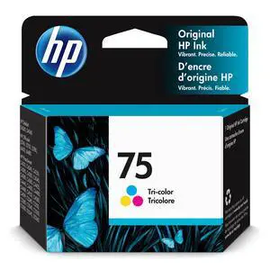 Original 75 Tri-Color Ink Cartridge | Works DeskJet D4260, D4360 OfficeJet J5700, J6400 PhotoSmart C4200, C4300, C4400, C4500, C5200, C5500, D5300 Series | CB337WN Original 75 Tri-Color Ink Cartridge | Works DeskJet D4260, D4360 OfficeJet J5700, J6400 PhotoSmart C4200, C4300, C4400, C4500, C5200, C5500, D5300 Series | CB337WN