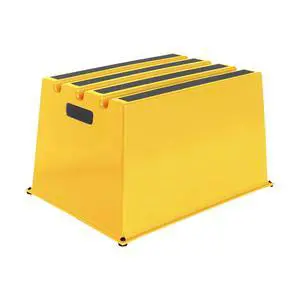 High Visibility Yellow Safety Steps Anti-Slip Step Stools High Visibility Yellow Safety Steps Anti-Slip Step Stools