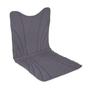 Back Pad & Seat Cushion for Massage Chair | Foam Cushion | Nylon Fabric | One Size Fits All (Brown) Back Pad & Seat Cushion for Massage Chair | Foam Cushion | Nylon Fabric | One Size Fits All (Brown)